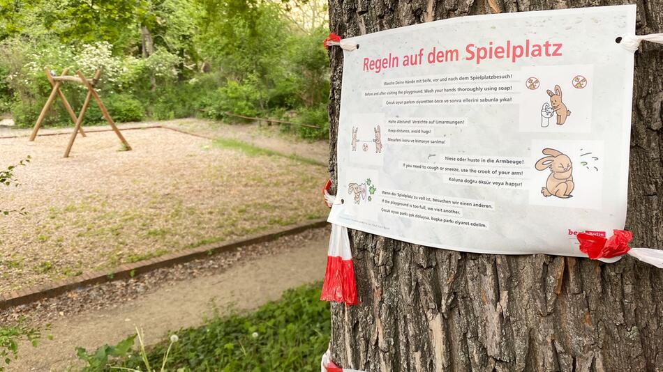 Geöffnete Spielplätze: Was erlaubt ist und was nicht