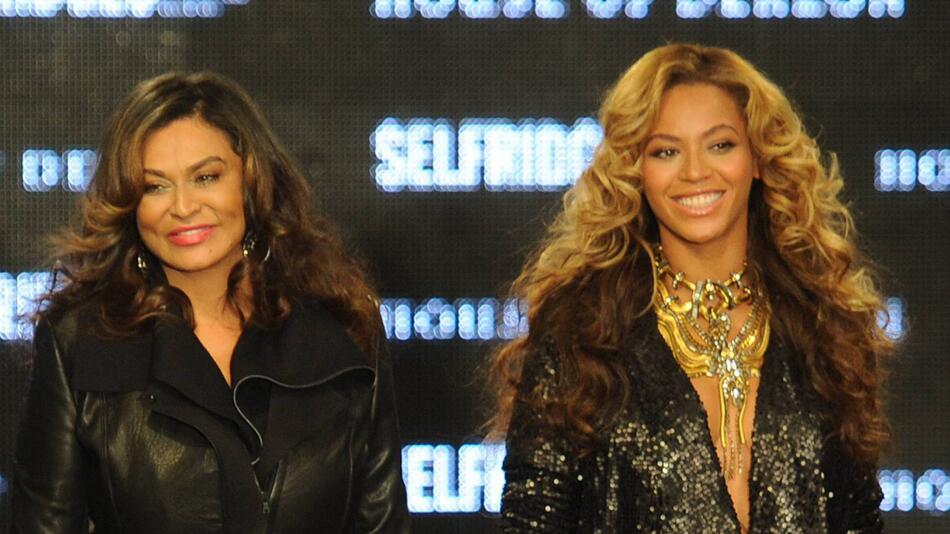 Tina Knowles und Beyoncé
