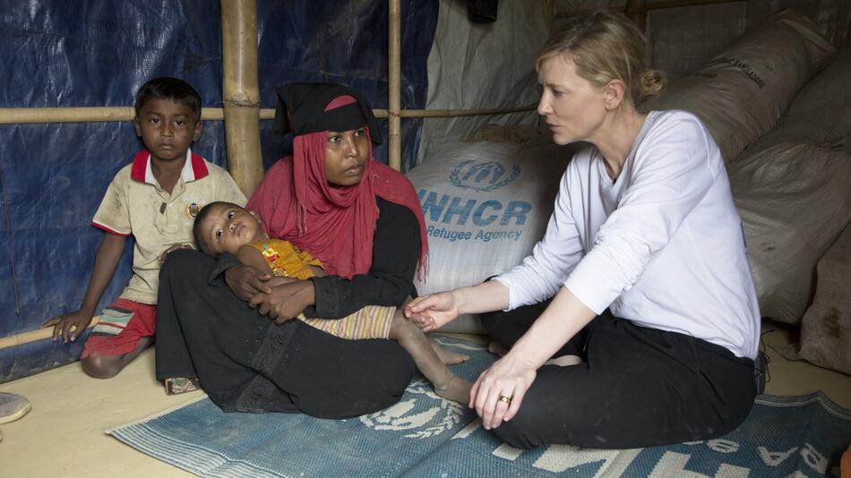 Cate Blanchett in Bangladesch