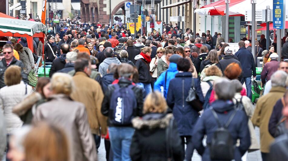 Volle Innenstadt