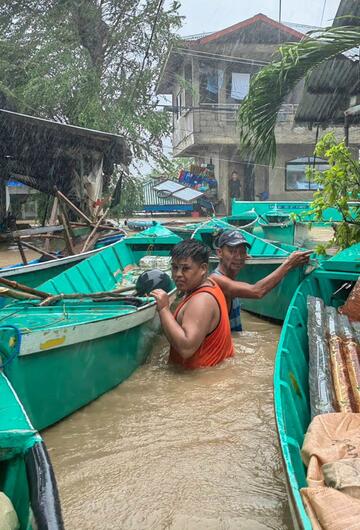 Taifun "Doksuri" - Philippinen