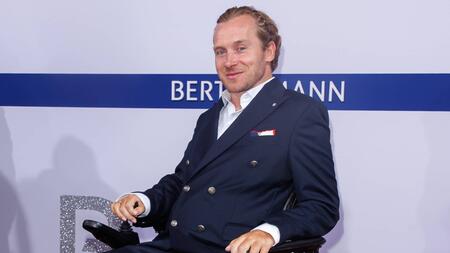 Unfall in der Dusche: Samuel Koch hat sich die Nase gebrochen