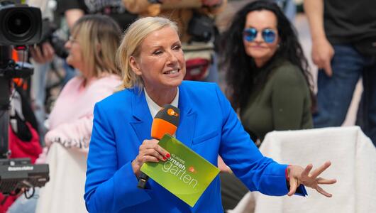 Andrea Kiewel, Fernsehgarten