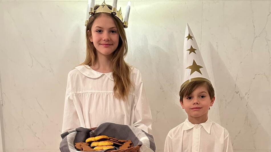 Prinzessin Estelle und Prinz Oscar