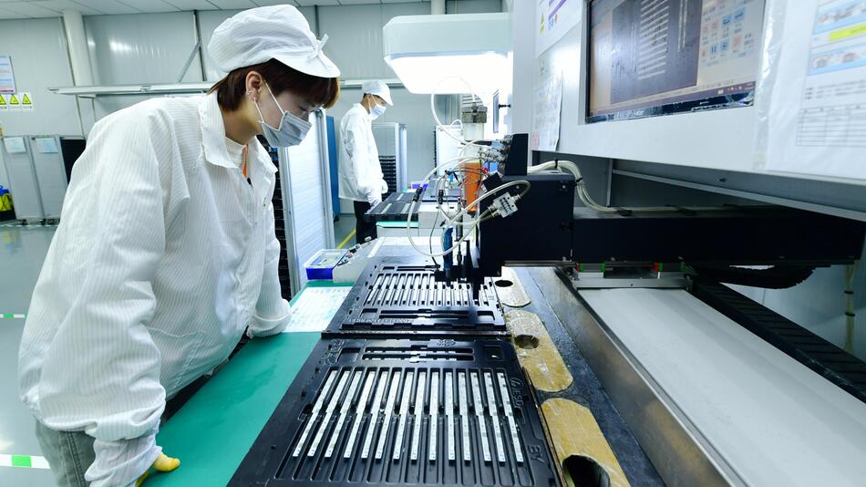 Lithium-Batterieproduktion in China