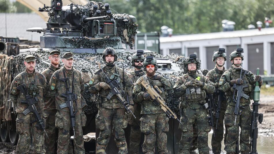 Soldaten der Battle Group LTU (BG LTU) in Litauen