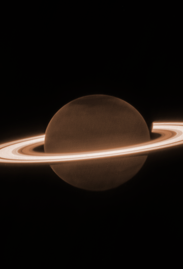 Bild von Saturn mit dem James-Webb-Weltraumteleskop aufgenommen