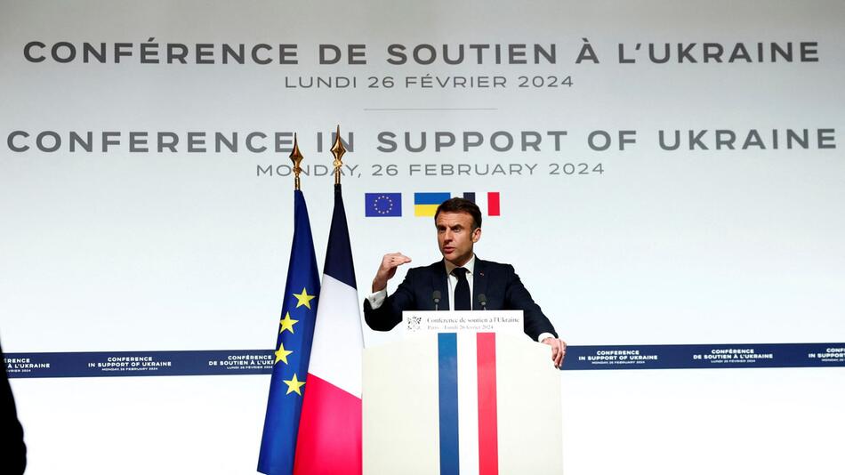 Macron lädt zu Unterstützer-Konferenz für die Ukraine