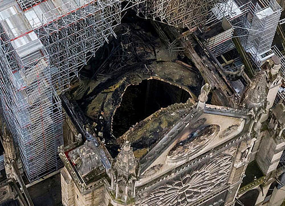 Zweiter Jahrestag der Brandkatastrophe von Notre-Dame