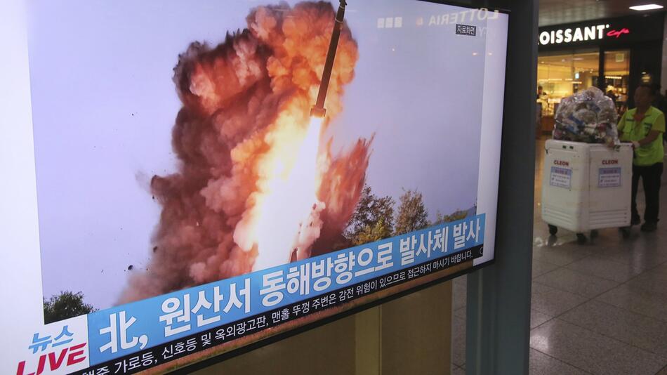 Bericht: Neuer nordkoreanischer Raketentest