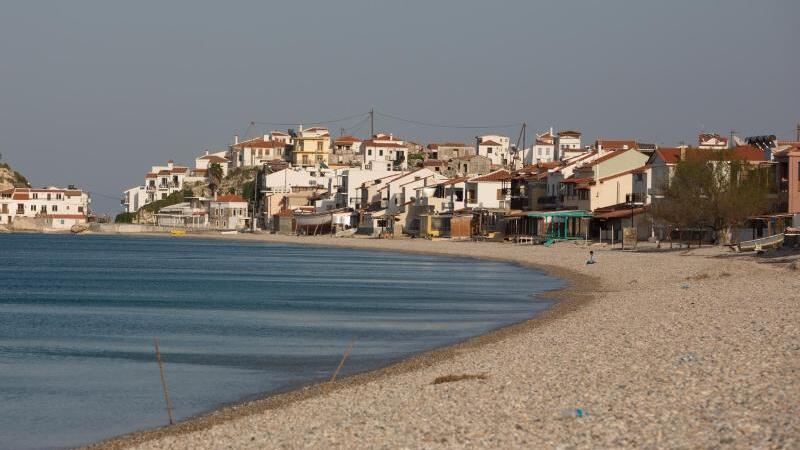 Strand auf der Insel Samos