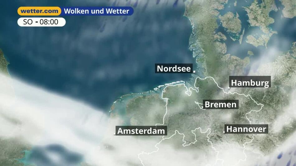"Nordsee: Dein Wetter für Deine Region!"