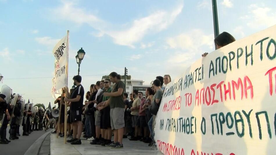 Proteste in Athen