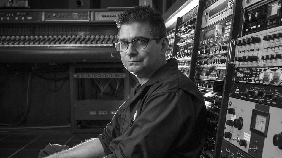 Steve Albini, hier 2014 in seinem Studio in Chicago, gab an, mehrere tausend Alben produziert zu ...