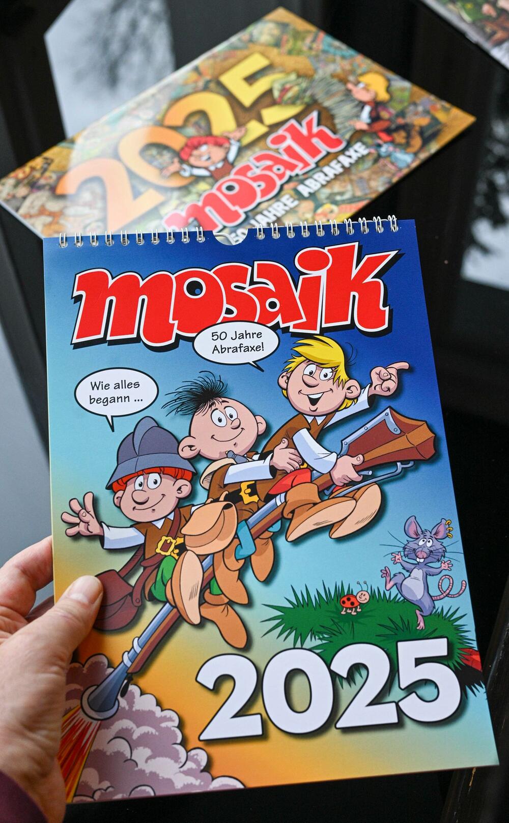 Mosaik feiert 50 Jahre Abrafaxe