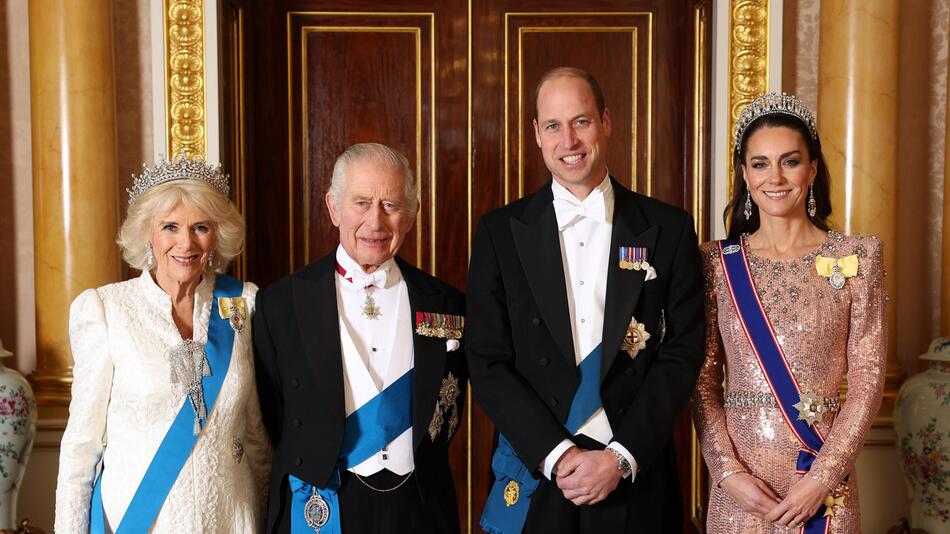 Royals, König Charles, Königin Camilla, Prinz William, Prinzessin Catherine