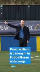 Prinz William: anonym in Fußballforen unterwegs