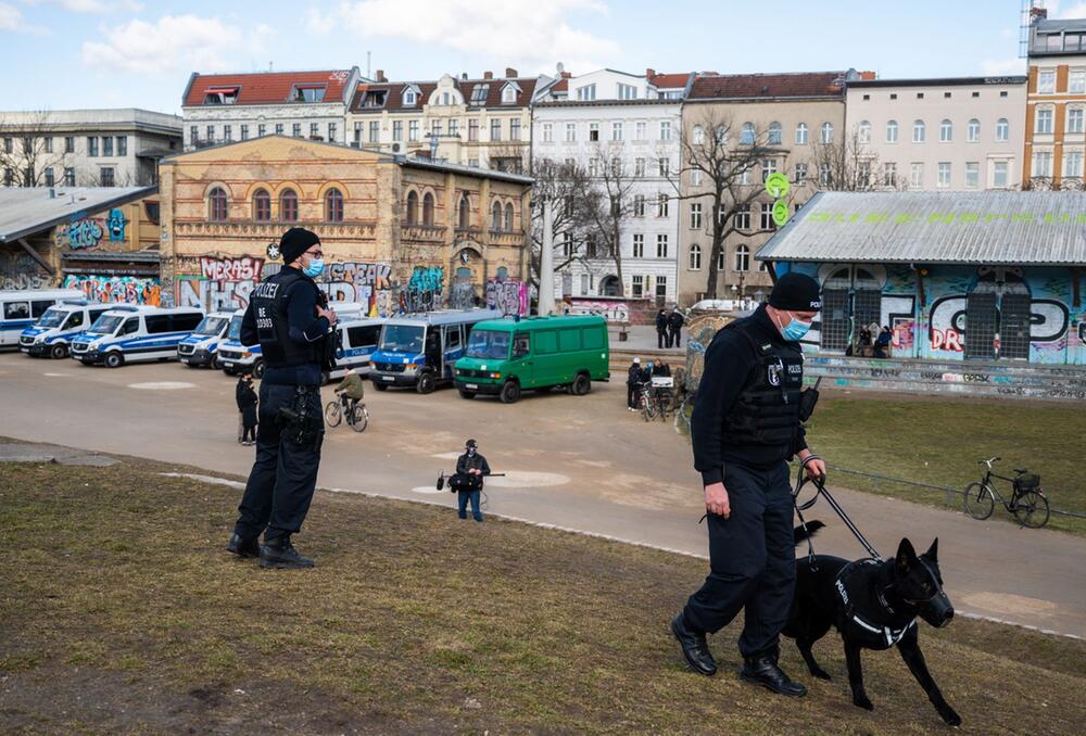 Polizeieinsatz im Görlitzer Park