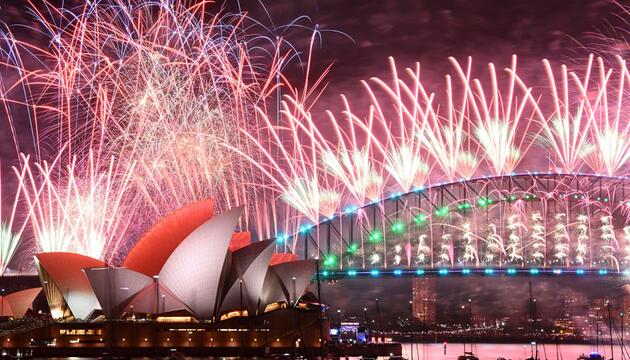 Vor der Silvesterfeiern in Sydney