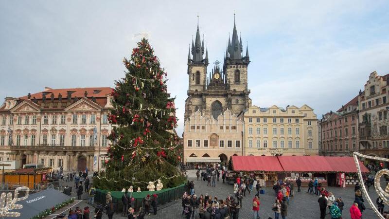 Weihnachtsmarkt in Prag