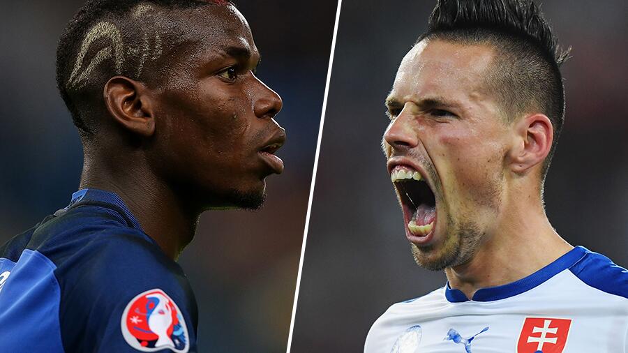 EM 2016: Paul Pogba und Marek Hamsik