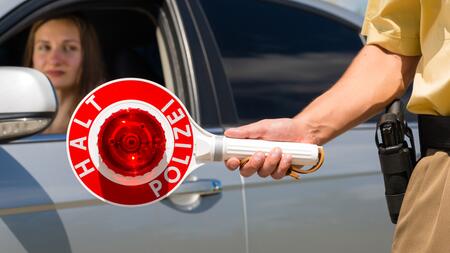 Sie hören diese Frage bei einer Verkehrskontrolle? Vorsicht, Fangfrage!
