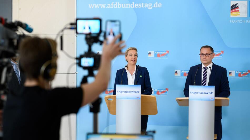 Bundestag - Fraktionssitzung AfD
