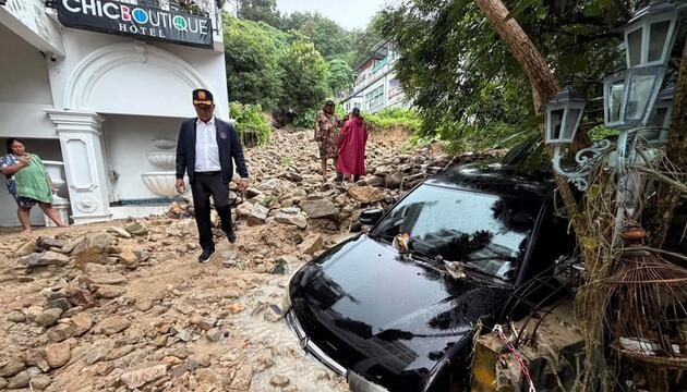 Unwetter Thailand - Phuket