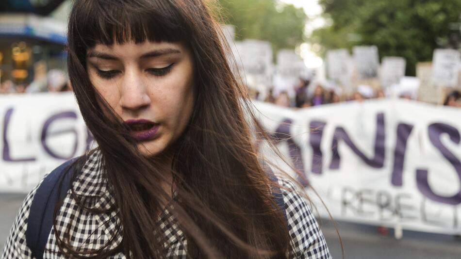 Uruguay, Montevideo, Internationaler Frauentag, Marsch, Protest, 2019