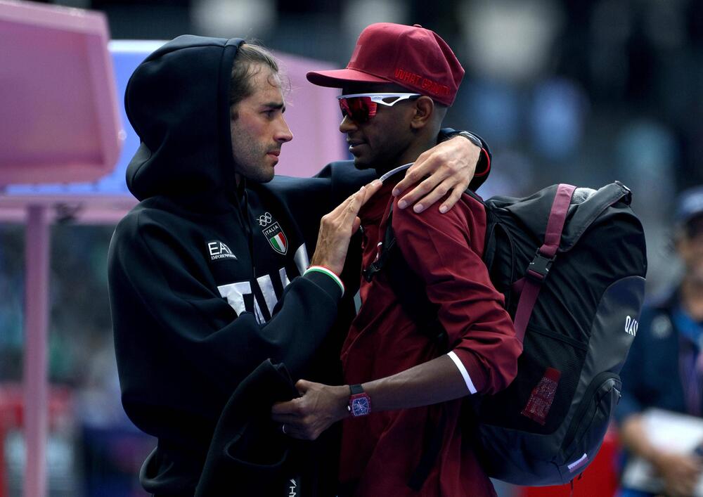 Tamberi und Barshim sind mittlerweile gute Freunde