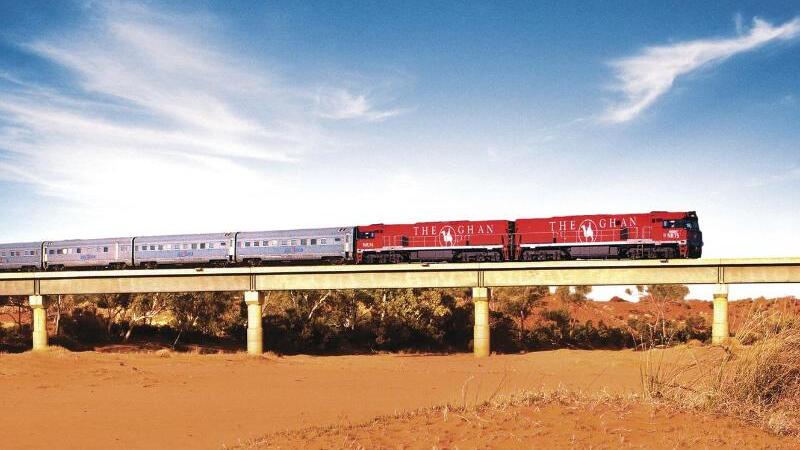 «The Ghan» in Australien