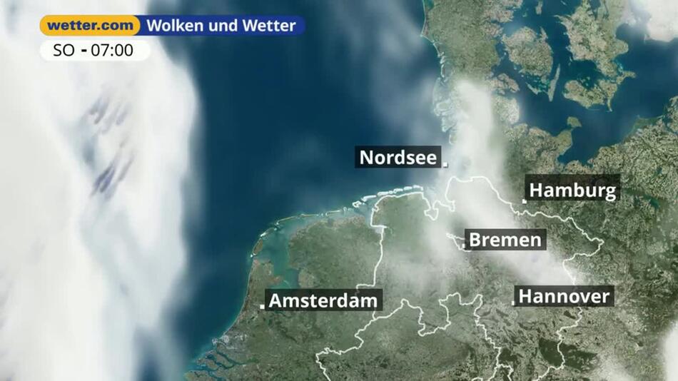 "Nordsee: Dein Wetter für Deine Region!"