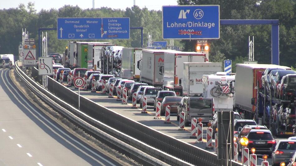 Unfall auf der A 1