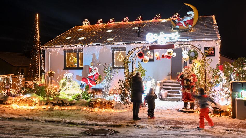 Weihnachtshaus in Hessen