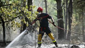 Waldbrand bei Paris