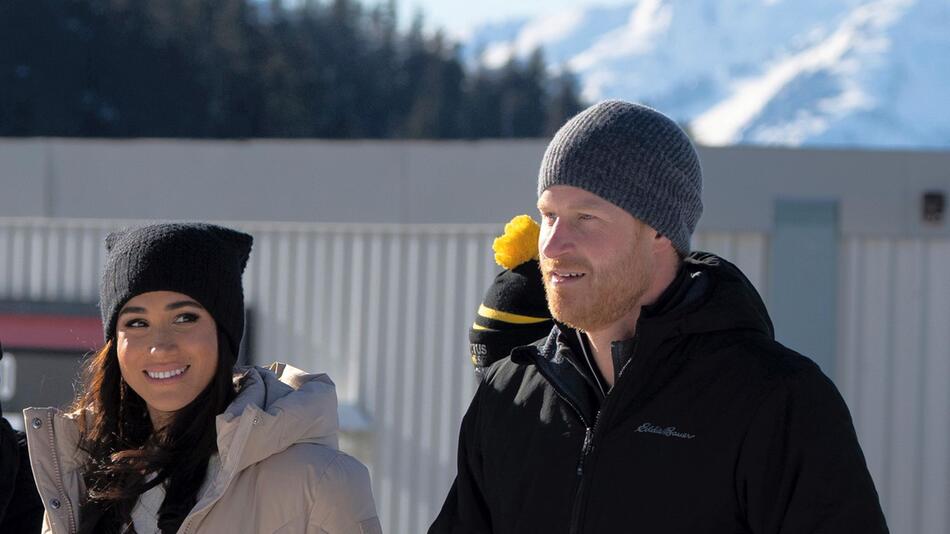 Harry und Meghan bei den Invictus Games in Kanada