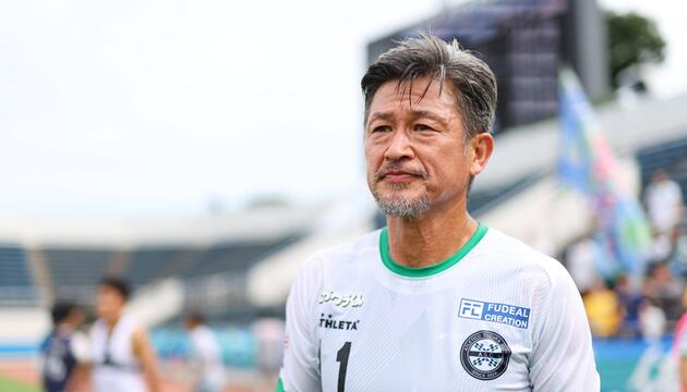 Fußballer Kazuyoshi Miura will weiterspielen, bis er 60 Jahre alt ist.