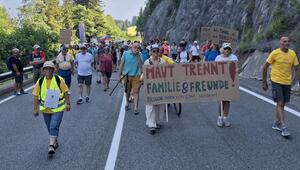 Österreich - Demonstration gegen Autoverkehrsprojekte