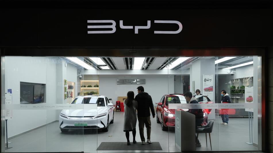 BYD in Shanghai