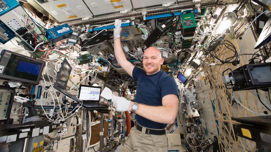 Alexander Gerst auf der ISS