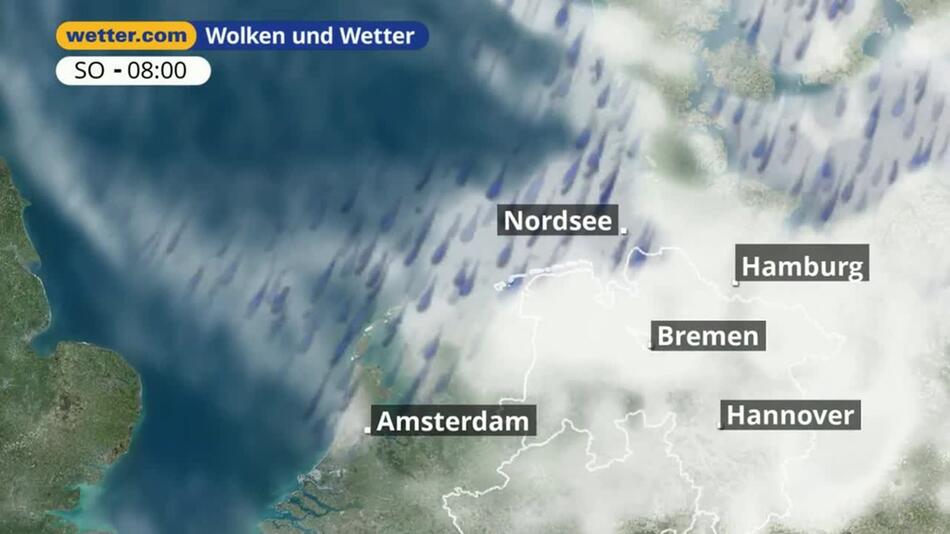 "Nordsee: Dein Wetter für Deine Region!"