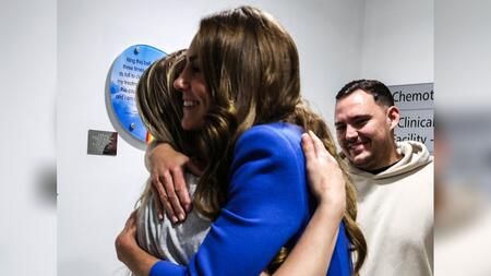 Bewegender Moment: Prinzessin Kate umarmt Patientin nach Krebstherapie