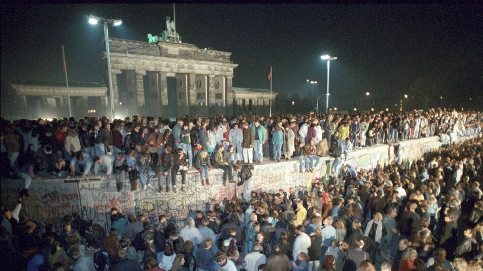 Mauerfall am 9. November 1989