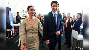 Katy Perry und Justin Trudeau im Januar 2026 beim Weltwirtschaftsforum im schweizerischen Davos.