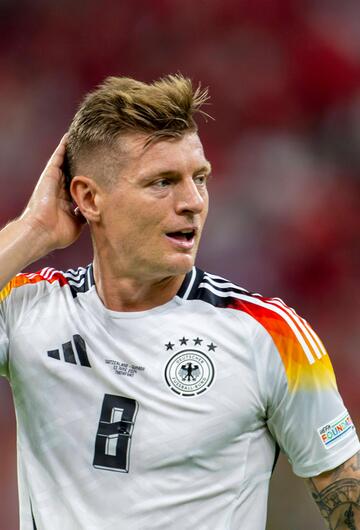 DFB-Nationalspieler Toni Kroos im EM-Spiel gegen die Schweiz