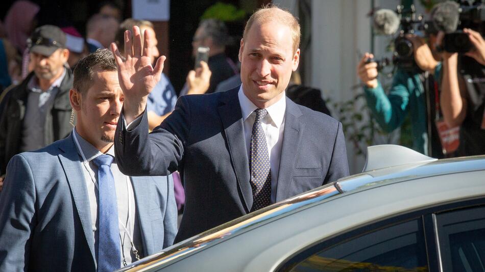 Prinz William in Neuseeland