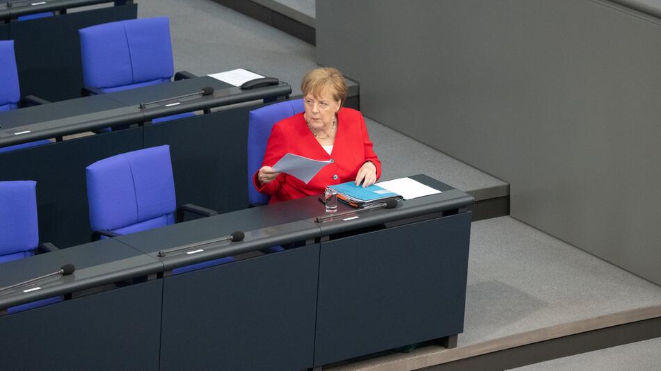 German Bundestag session in Berlin