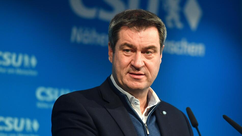 Markus Söder, Bayern, Ministerpräsident, CSU, Pressekonferenz