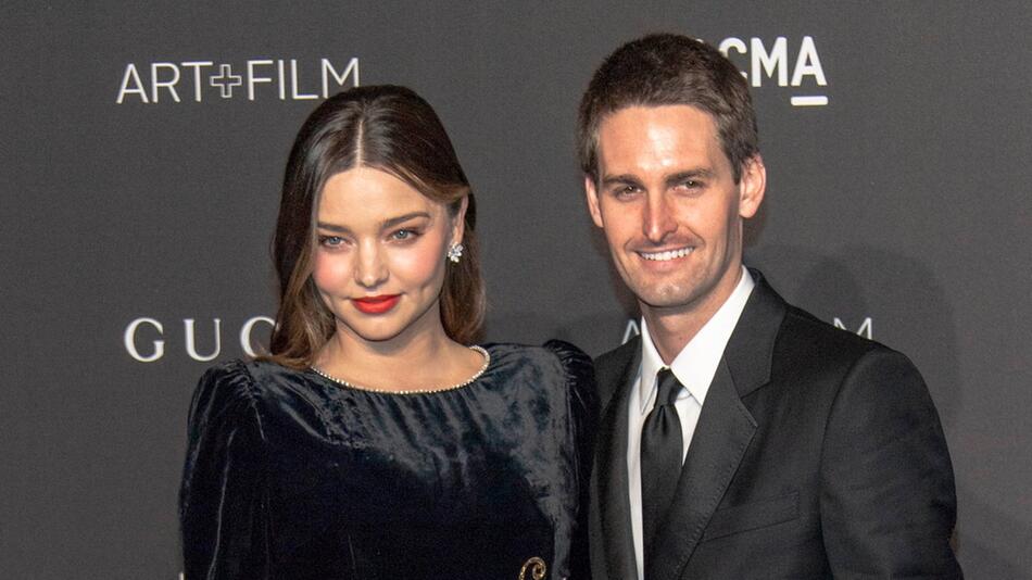 Miranda Kerr und ihr Ehemann Evan Spiegel - mit ihm hat sie drei ihrer vier Söhne.