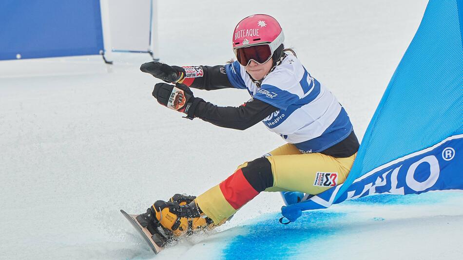 Die deutsche Snowboarderin Ramona Hofmeister.